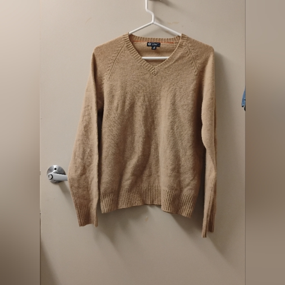 J.Crew Mens Premium Lambswool Long Sleeve Sweater Sz S